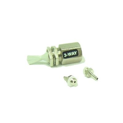 Toggle Valve, Momentary, 3-Way, Normally Closed, Grey DCI 7026