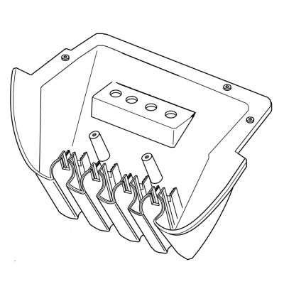 Belmont Handpiece holder shell