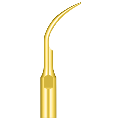 Piezo Endo scaler tip ED1T Gold