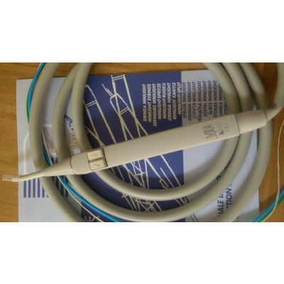 Minlight straight plastic body grey silicone hose