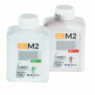 GREEN & CLEAN M2 Disinfection and cleaning of suction systems and amalgam separators