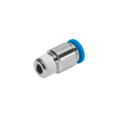 Push Fit Straight Adaptor 10mm - 1/8 BSP